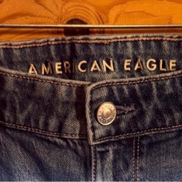 American Eagle Outfitters Women’s High-Rise Blue Flare Jeans Size 4 - Picture 2 of 8